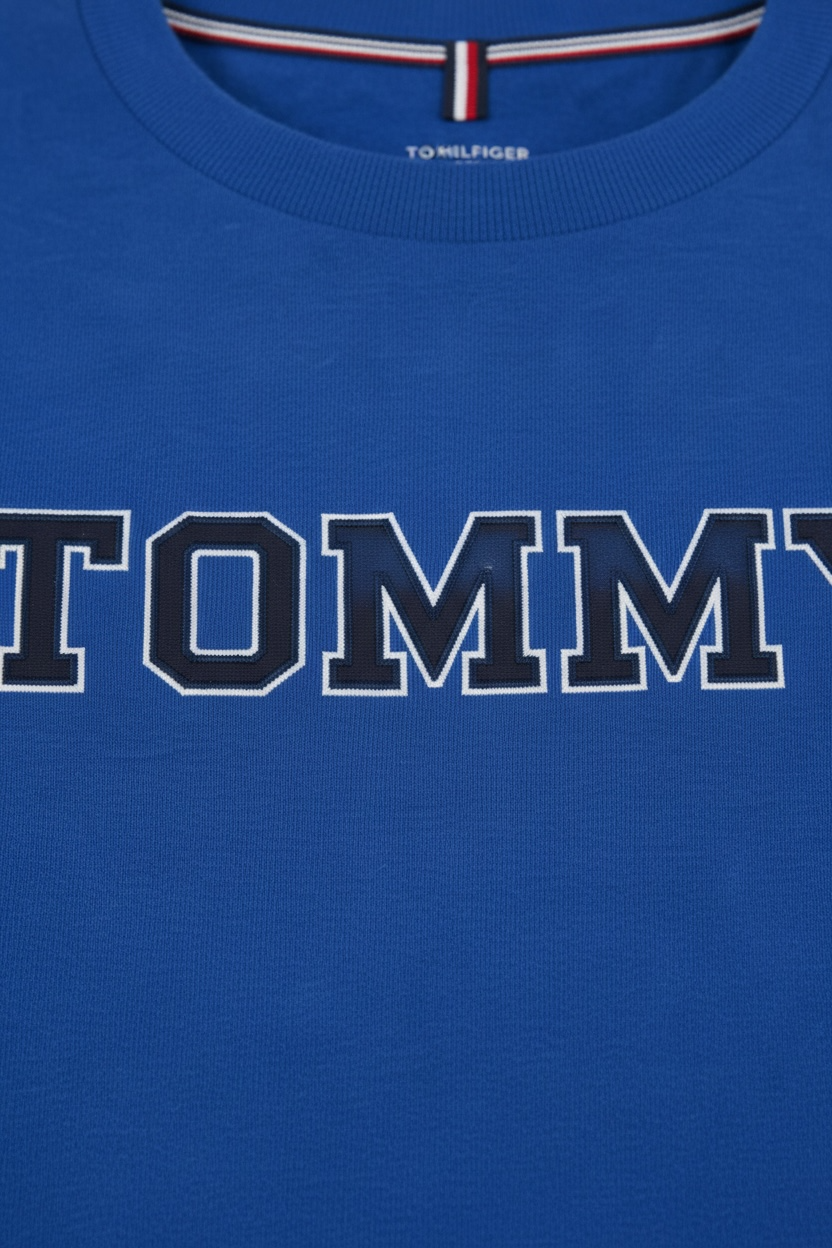 Tricou Tommy Hilfiger copii, Albastru cu dungi